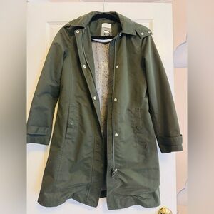 Joules Olive Trench Coat